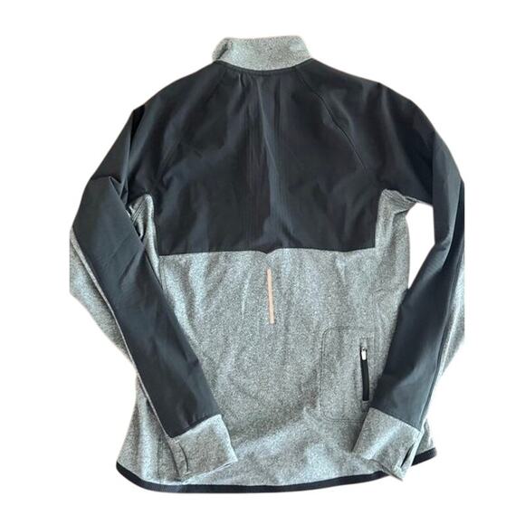 Nike Dri-FIT Running Half Zip Pullover Gray Black Reflective Men’s M - Picture 3 of 16